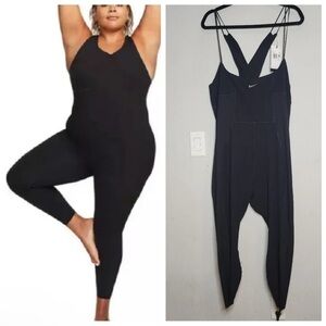 NWT Nike Yoga PLUS Dri-FIT Women's Infinalon Jumpsuit Size 3X $115
